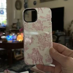 Society 6 | Cell Phones & Accessories | Pink Toile De Jouy Print Iphone 4  Case | Poshmark
